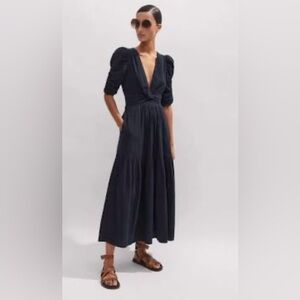 ME+EM cheesecloth maxi dress